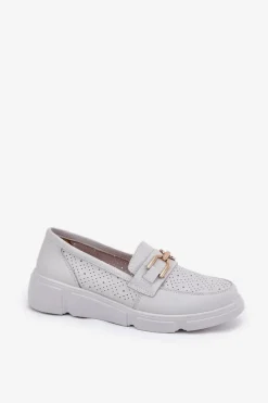 Loafersy Damskie|Mokasyny Damskie Skórzane><noscript><img width=