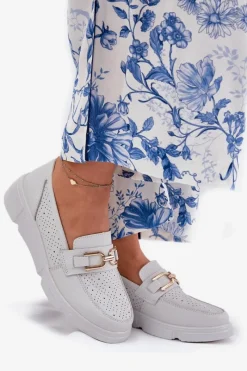 Loafersy Damskie|Mokasyny Damskie Skórzane><noscript><img width=