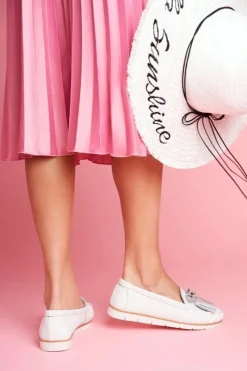 Mokasyny Damskie Skórzane><noscript><img width=