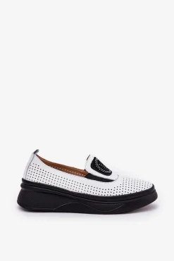 Loafersy Damskie|Mokasyny Damskie Skórzane><noscript><img width=