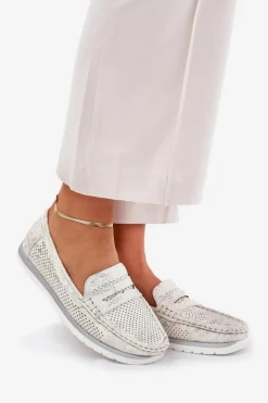 Loafersy Damskie|Mokasyny Damskie Skórzane><noscript><img width=