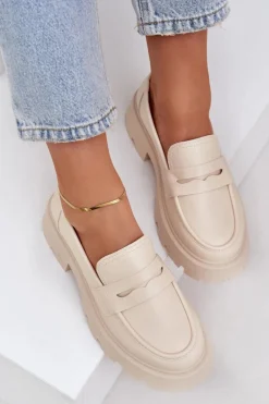 Loafersy Damskie|Mokasyny Damskie Skórzane><noscript><img width=