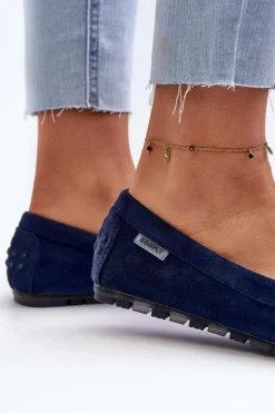 Loafersy Damskie|Mokasyny Damskie Zamszowe><noscript><img width=