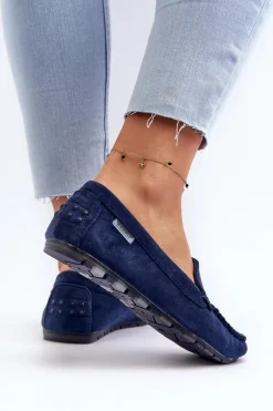 Loafersy Damskie|Mokasyny Damskie Zamszowe><noscript><img width=