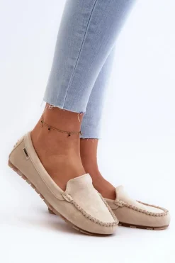Loafersy Damskie|Mokasyny Damskie Zamszowe><noscript><img width=