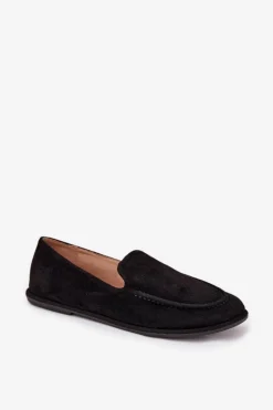 Loafersy Damskie|Mokasyny Damskie Zamszowe><noscript><img width=