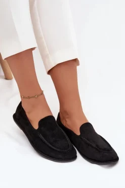 Loafersy Damskie|Mokasyny Damskie Zamszowe><noscript><img width=