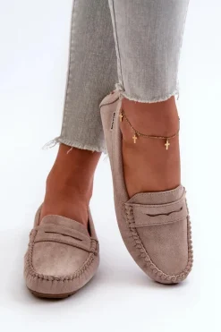 Loafersy Damskie|Mokasyny Damskie Skórzane><noscript><img width=