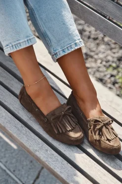 Loafersy Damskie|Mokasyny Damskie Zamszowe><noscript><img width=