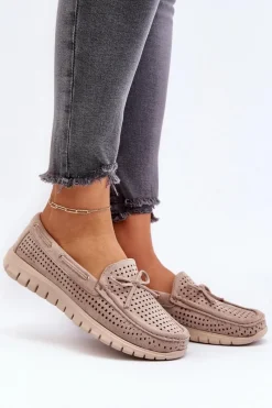 Loafersy Damskie|Mokasyny Na Platformie><noscript><img width=