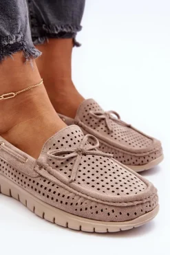 Loafersy Damskie|Mokasyny Na Platformie><noscript><img width=