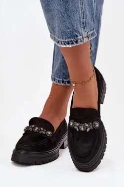 Loafersy Damskie|Mokasyny Na Platformie><noscript><img width=