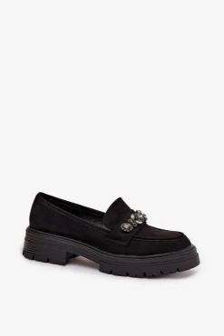 Loafersy Damskie|Mokasyny Na Platformie><noscript><img width=