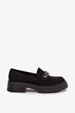 Loafersy Damskie|Mokasyny Na Platformie><noscript><img width=