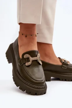 Mokasyny Na Platformie|Mokasyny Damskie Zamszowe><noscript><img width=