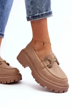 Mokasyny Na Platformie|Mokasyny Damskie Zamszowe><noscript><img width=