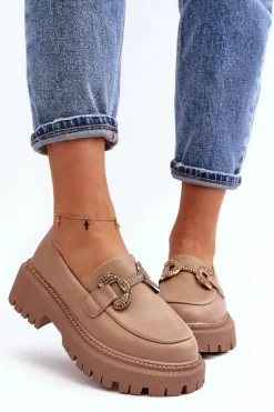 Mokasyny Na Platformie|Mokasyny Damskie Zamszowe><noscript><img width=