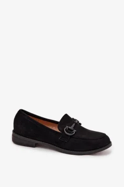 Loafersy Damskie|Mokasyny Damskie Zamszowe><noscript><img width=
