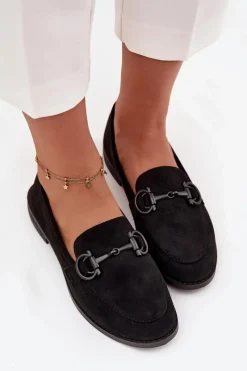 Loafersy Damskie|Mokasyny Damskie Zamszowe><noscript><img width=