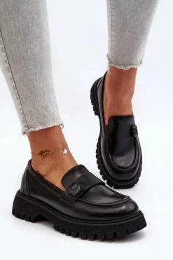 Loafersy Damskie|Mokasyny Płaskie><noscript><img width=