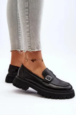 Loafersy Damskie|Mokasyny Płaskie><noscript><img width=