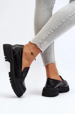 Loafersy Damskie|Mokasyny Płaskie><noscript><img width=