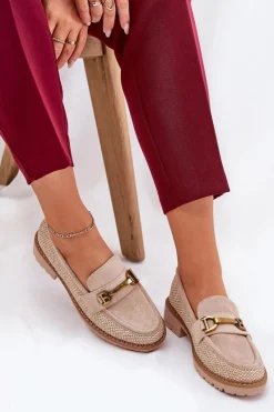 Loafersy Damskie|Mokasyny Płaskie><noscript><img width=