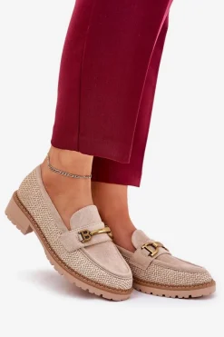 Loafersy Damskie|Mokasyny Płaskie><noscript><img width=