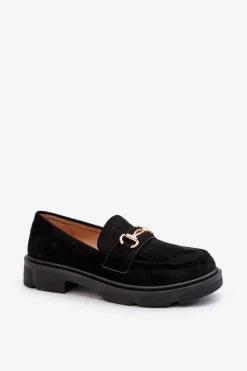 Loafersy Damskie|Mokasyny Damskie Zamszowe><noscript><img width=