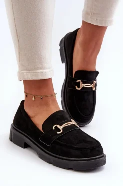 Loafersy Damskie|Mokasyny Damskie Zamszowe><noscript><img width=