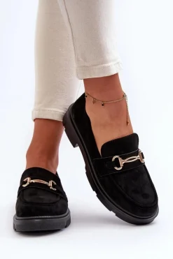 Loafersy Damskie|Mokasyny Damskie Zamszowe><noscript><img width=