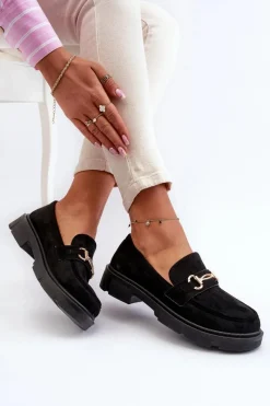 Loafersy Damskie|Mokasyny Damskie Zamszowe><noscript><img width=