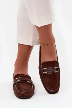 Loafersy Damskie|Mokasyny Płaskie><noscript><img width=