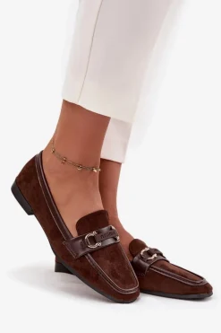 Loafersy Damskie|Mokasyny Płaskie><noscript><img width=