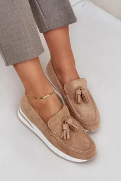 Loafersy Damskie|Mokasyny Damskie Zamszowe><noscript><img width=