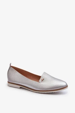 Loafersy Damskie|Mokasyny Damskie Skórzane><noscript><img width=