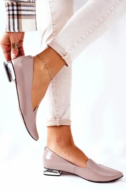 Mokasyny Damskie Lakierowane><noscript><img width=