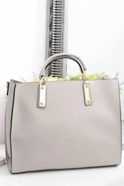 Outlet Monnari Beżowa Prostokątna Torba Damska