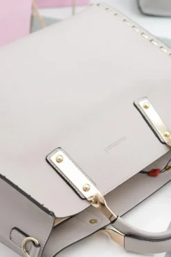 Outlet Monnari Beżowa Prostokątna Torba Damska