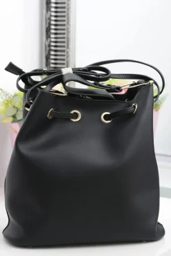 Online Czarna Damska Torba Worek Na Ramię Torebki Monnari|Torebki Klasyczne