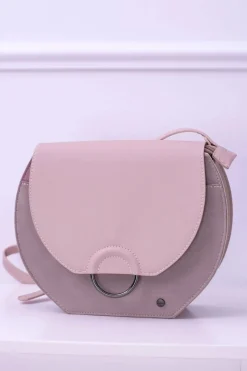 Torebki Monnari|Kopertówki>Monnari Damska Różowa Torebka Kopertówka Z Barwnymi Bokami BAGA660