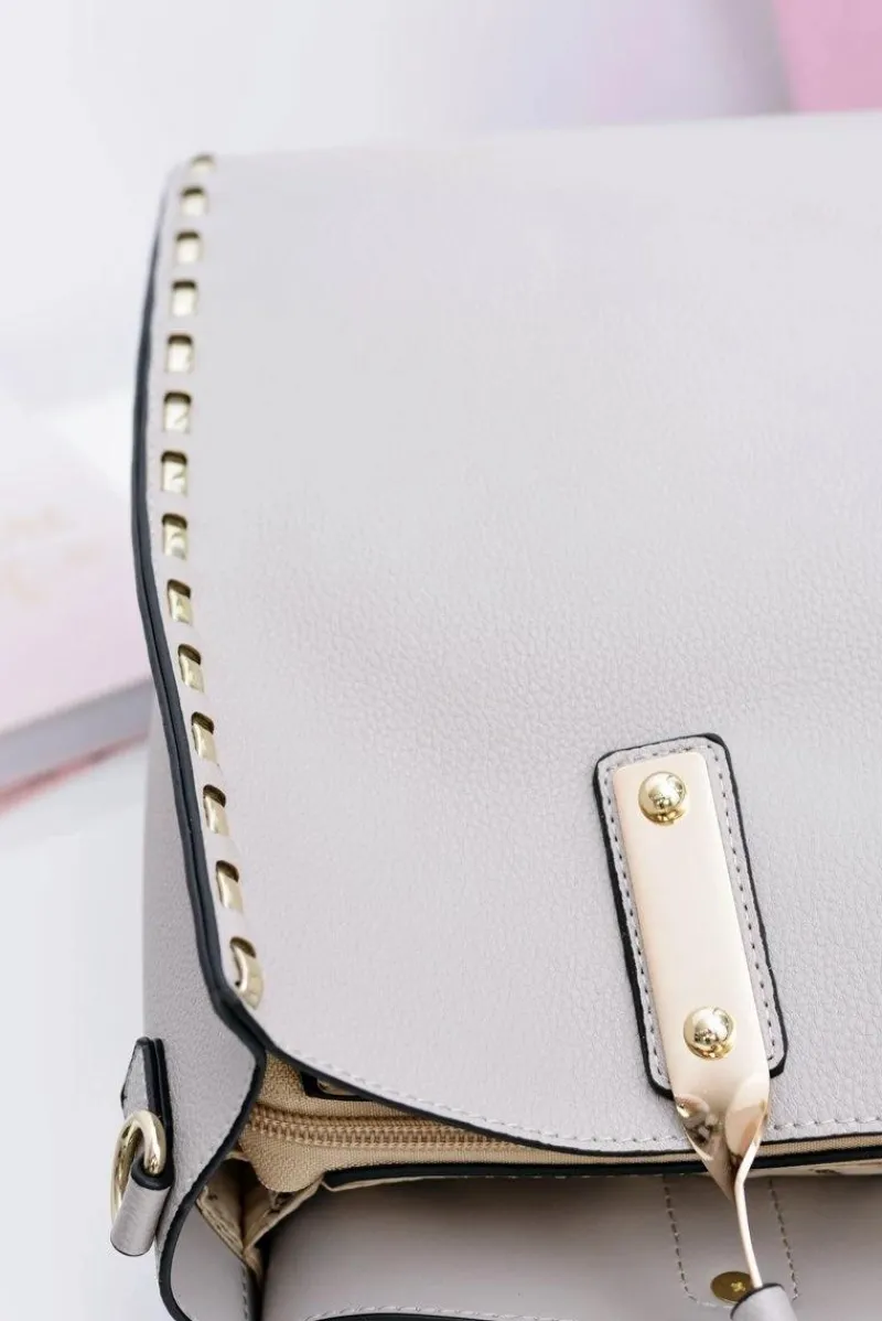 Hot Pudrowa Prostokątna Torba Damska Torebki Monnari|Torebki Klasyczne