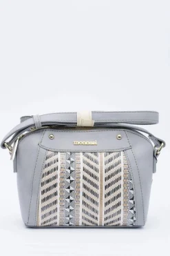 New Monnari Stylowa Szara Klasyczna Torebka