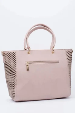 Discount Torebka Klasyczna Shopper Pudrowy Róż Torebki Monnari|Torebki Klasyczne