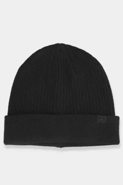 Okrycia Głowy>4F Męska Czapka Zimowa AW23ACAPM309-20S Czarna