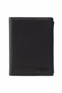 New Męski Duży Portfel Big Star KK675008 Czarny Portfele