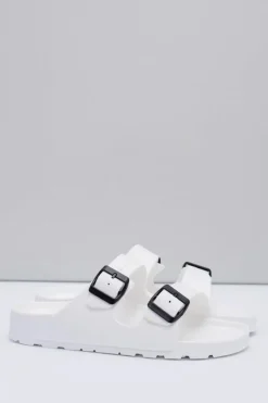 Clearance Boto Męskie Białe Ogrodowe Lekkie Klapki