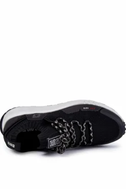 Męskie Buty Sportowe Big Star KK174015 Czarne Męskie Obuwie Sportowe Męskie