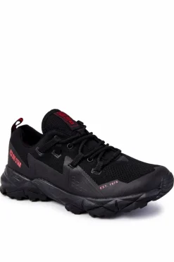 Obuwie Sportowe Męskie>Big Star Shoes Męskie Buty Sportowe Memory Foam Big Star KK174109 Czarne