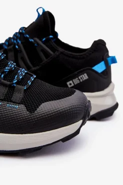 Best Męskie Buty Sportowe Memory Foam System Big Star LL174130 Czarne Męskie Obuwie Sportowe Męskie